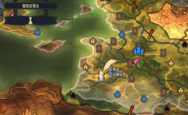 ʥ��֮���ƶ����ǵ����ر�ͼλ�ý���