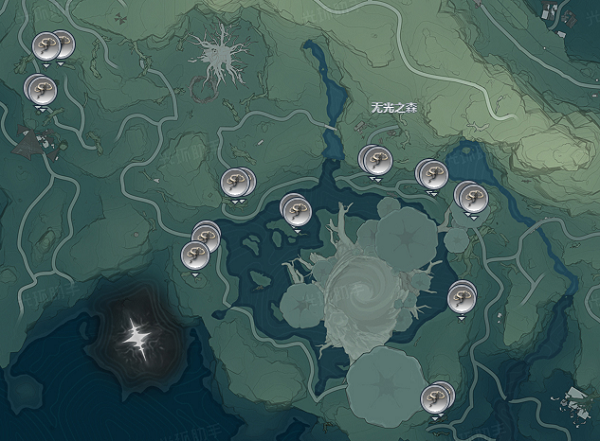 ������֥����λ�÷ֲ�ͼ