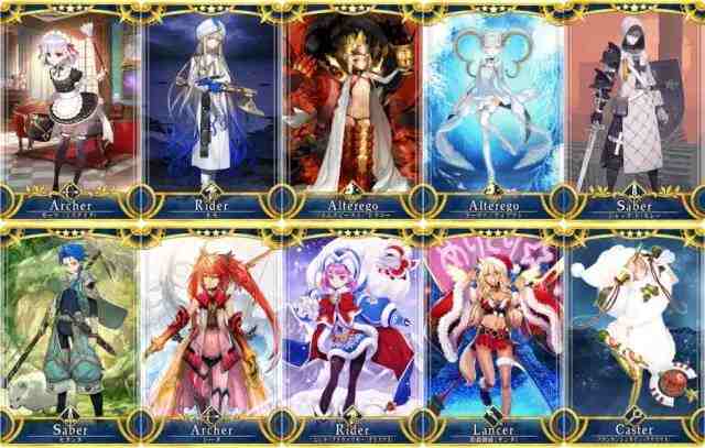 FGO�ֻ���ռ��������Щ