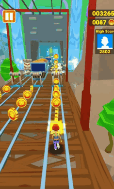 地铁跑酷巴士冲刺无限金币内置菜单版2023（Subway Surf Bus Rush）