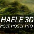 haele 3d feet poser lite中文汉化版