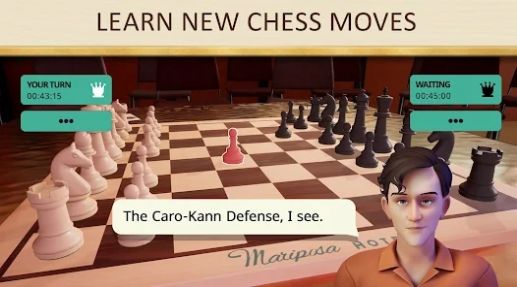 Netflix后翼弃兵棋盘对战游戏官方中文版版（Queen＇s Gambit Chess）图片1