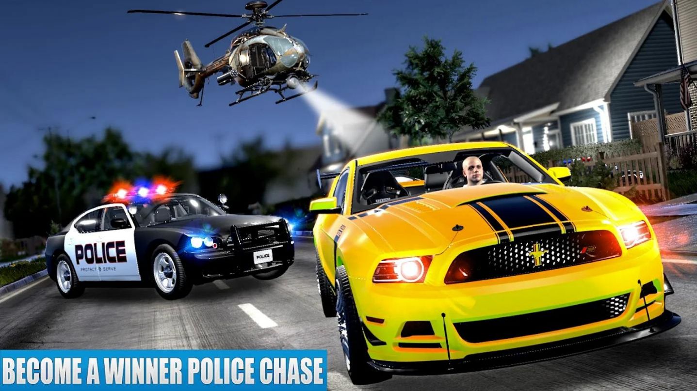 美国警车驾驶追逐游戏官方中文版
