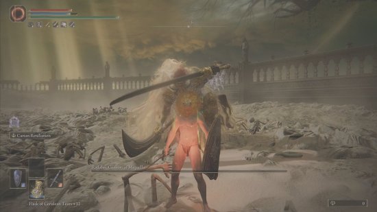 技艺高超!《艾尔登法环》DLC最终BOSS无伤演示