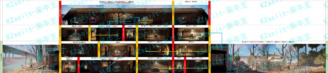 《勇闯死人谷:暗黑之日》哈肖全场景地图攻略分享