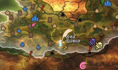 ʥ��֮���ƶ����ǵ����ر�ͼ�ھ�λ�ý���